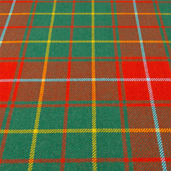 Heavy Weight 16oz Fabric Material Burnett Ancient Tartan 1 Metre