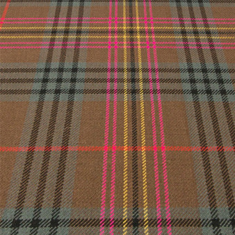 Heavy Weight 16oz Fabric Material Kennedy Weathered Tartan 1 Metre