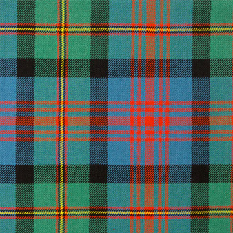 Heavy Weight 16oz Fabric Material Logan Ancient Tartan 1 Metre