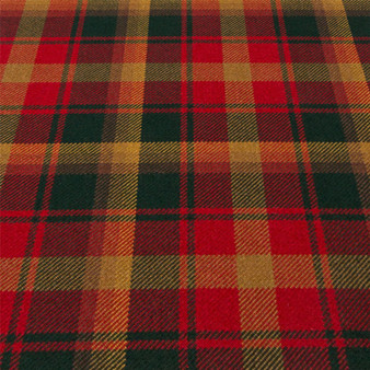 Heavy Weight 16oz Fabric Material Maple Leaf Tartan 1 Metre