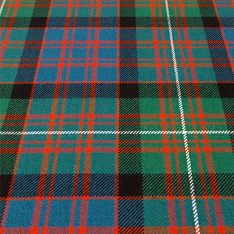 Heavy Weight 16oz Fabric Material MacDonnell of Glengarry Ancient Tartan 1 Metre