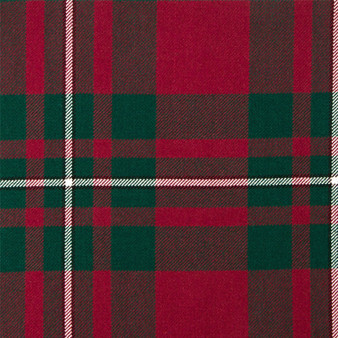 Heavy Weight 16oz Fabric Material MacGregor Hunting Modern Tartan 1 Metre