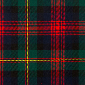 Heavy Weight 16oz Fabric Material MacLennan Modern Tartan 1 Metre