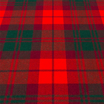 Heavy Weight 16oz Fabric Material MacNab Modern Tartan 1 Metre