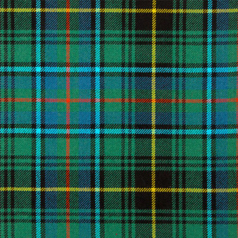 Heavy Weight 16oz Fabric Material MacInnes Hunting Ancient Tartan 1 Metre