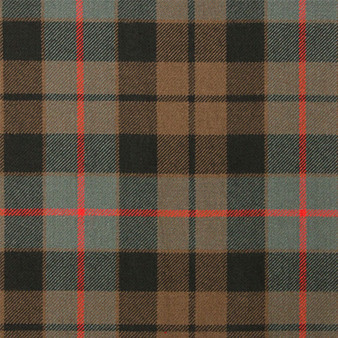 Heavy Weight 16oz Fabric Material Morrison Green Weathered Tartan 1 Metre