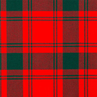 Heavy Weight 16oz Fabric Material MacQuarrie Modern Tartan 1 Metre