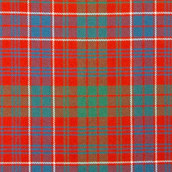 Heavy Weight 16oz Fabric Material MacRae Clan Ancient Tartan 1 Metre