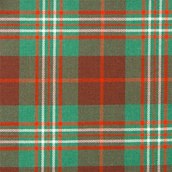 Heavy Weight 16oz Fabric Material Scott Hunting Ancient Tartan 1 Metre