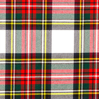 Heavy Weight 16oz Fabric Material Stewart Dress Modern Tartan 1 Metre