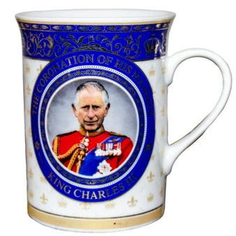 King Charles III Coronation Tea Coffee Mug Commemorative 6th May 2023