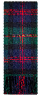 Lambswool Scarf & Flat Cap Matching Gift Set Logan & MacLennan Tartan Plaid One Size