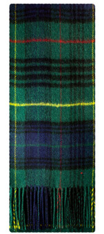 Lambswool Scarf & Flat Cap Matching Gift Set Stewart Hunting Modern Tartan Plaid One Size