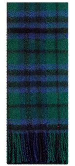 Lambswool Scarf & Flat Cap Matching Gift Set Austin Modern Tartan Plaid One Size