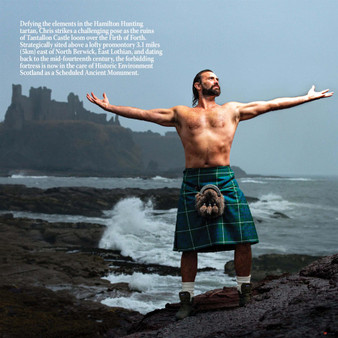 2025 We Love Kilts Wall Calendar Small Compact