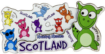 3D Fridge Magnet Naughty Nessies Scottish Souvenir Gift Loch Ness Monster 3D Fridge Magnet Naughty Nessies Scottish Souvenir Gift Loch Ness Monster