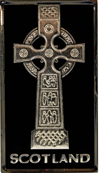 Celtic Cross Fridge Magnet Traditional Scottish Design Celtic Cross Fridge Magnet Traditional Scottish Design