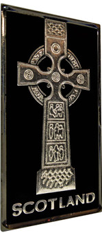 Celtic Cross Fridge Magnet Traditional Scottish Design