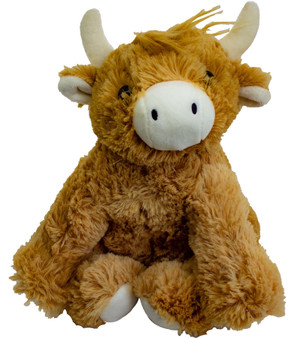 Sitting Fluffy Large Highland Cow  White Nose with Brown body Plush Soft Toy Gift for Kids Sitting Fluffy Large Highland Cow  White Nose with Brown body Plush Soft Toy Gift for Kids