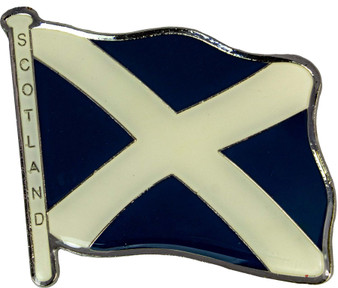 Saltire Fridge Magnet Scotland Flag Wavy
