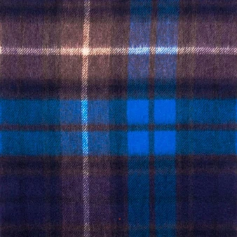 Scottish Soft Cashmere Scarf Buchanan Blue Tartan