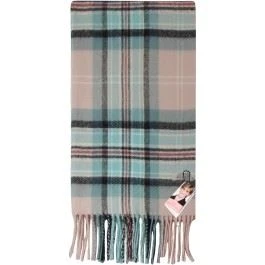 Scottish Soft Cashmere Scarf Princess Diana Rose Tartan