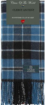 Clergy Ancient Tartan Clan Scarf 100% Soft Lambswool
