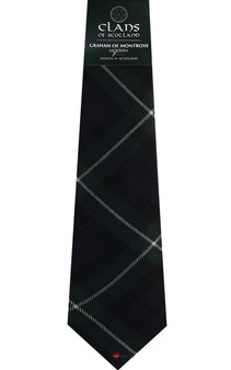 Graham Of Montrose Clan 100% Wool Scottish Tartan Tie