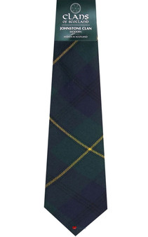 Johnstone Clan 100% Wool Scottish Tartan Tie