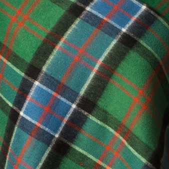 Ladies Mini Lambswool Cape in Sinclair Hunting Ancient