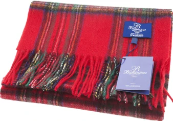 100% Lambswool Scarf Stewart Royal Scottish Gift Winter Scotland