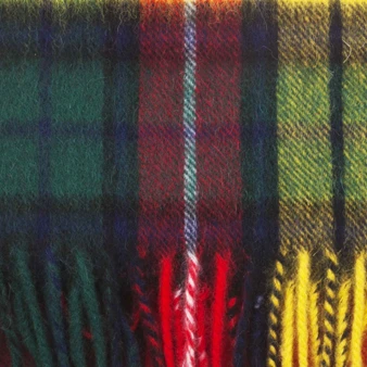 100% Lambswool Scarf Buchanan Scottish Gift Winter Scotland