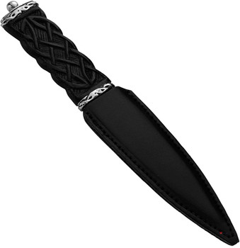 Sgian Dubh Decoration and Celtic Interlace Handle Sgian Dubh Decoration and Celtic Interlace Handle