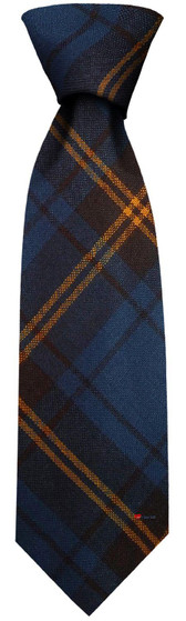 Mens Irish Wool Neck Tie in Ireland County Sligo Tartan