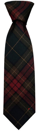 Mens Irish Wool Neck Tie in Ireland County Caven Tartan