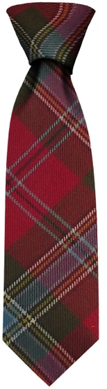 Mens Neck Tie MacLean Of Duart Weathered Tartan Lightweight Scottish Clan Tie