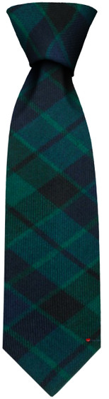 Mens Neck Tie MacKay Modern Tartan Lightweight Scottish Clan Tie