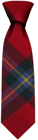 Mens Neck Tie MacLaine Of Lochbuie Modern Tartan Lightweight Scottish Clan Tie