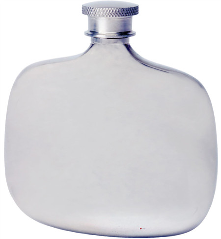2oz Hip Flask Devon Shape Screw Top Great Personal Gift