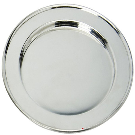 Pewter Plate Plain Polished Finished Fine 10" 254mm