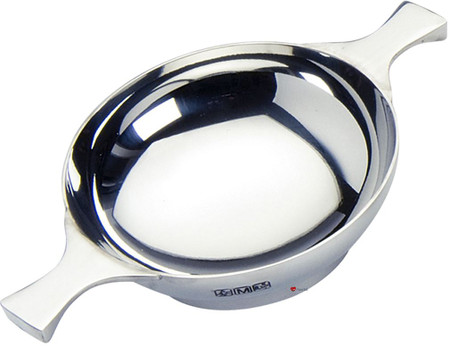 Quaich Scottish Pewter Polished With Touch marks Cup Of Friendship 5" Bowl Ideal Gift