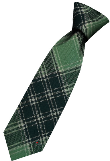 Mens All Wool Tie Woven Scotland - MacDonald Lord Of The Isles Hunting Ancient Tartan