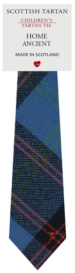 Boys Pure Wool Tie Woven Scotland - Home Ancient Tartan