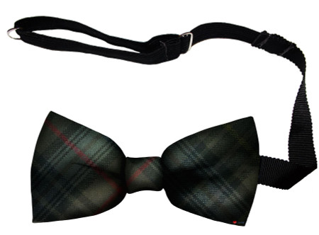 Stewart Hunting Weathered Tartan Men's Bow Tie Pure Wool Elastic Fastening Stewart Hunting Weathered Tartan Men's Bow Tie Pure Wool Elastic Fastening