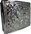 Kilt Belt Buckle Double Thistle Chrome