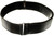 Gents Black Smooth Scottish Kilt Belt In Medium