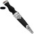 Sgian Dubh Plated Open Knot and Onyx Hued Cap on Weave Handle Sgian Dubh Plated Open Knot and Onyx Hued Cap on Weave Handle