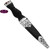 Sgian Dubh Plated Open Knot and Amethyst Hued Cap on Weave Handle Sgian Dubh Plated Open Knot and Amethyst Hued Cap on Weave Handle