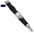 Sgian Dubh Plated Open Knot and Sapphire Hued Cap on Braid Handle Sgian Dubh Plated Open Knot and Sapphire Hued Cap on Braid Handle