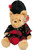 Soft Teddy Bear Toy for Children With Adorable Tartan Kilt Outfit and Bagpipes